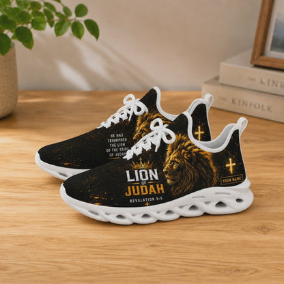 Custom Name Lion Of Judah Revelation 5 5 Max Soul Shoes