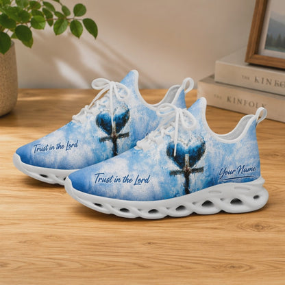 Custom Name Trust In The Lord Cross Max Soul Shoes