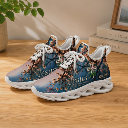 Custom Name Jesus The Way The Truth The Life Max Soul Shoes