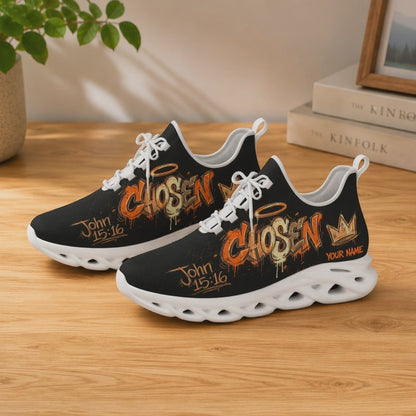 Custom Name Chosen John 15 16 Graffiti Max Soul Shoes
