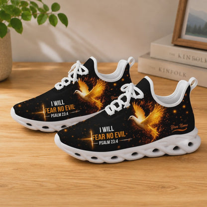 Custom Name Psalm 23 4 Holy Spirit Dove Max Soul Shoes