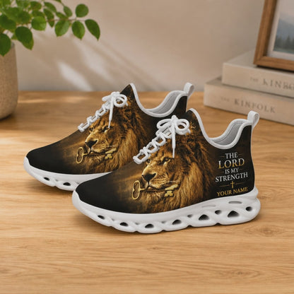 Custom Name Lion Of Judah Gold Key Max Soul Shoes