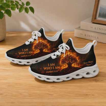 Custom Name Exodus 3 14 Burning Bush I Am Who I Am Max Soul Shoes