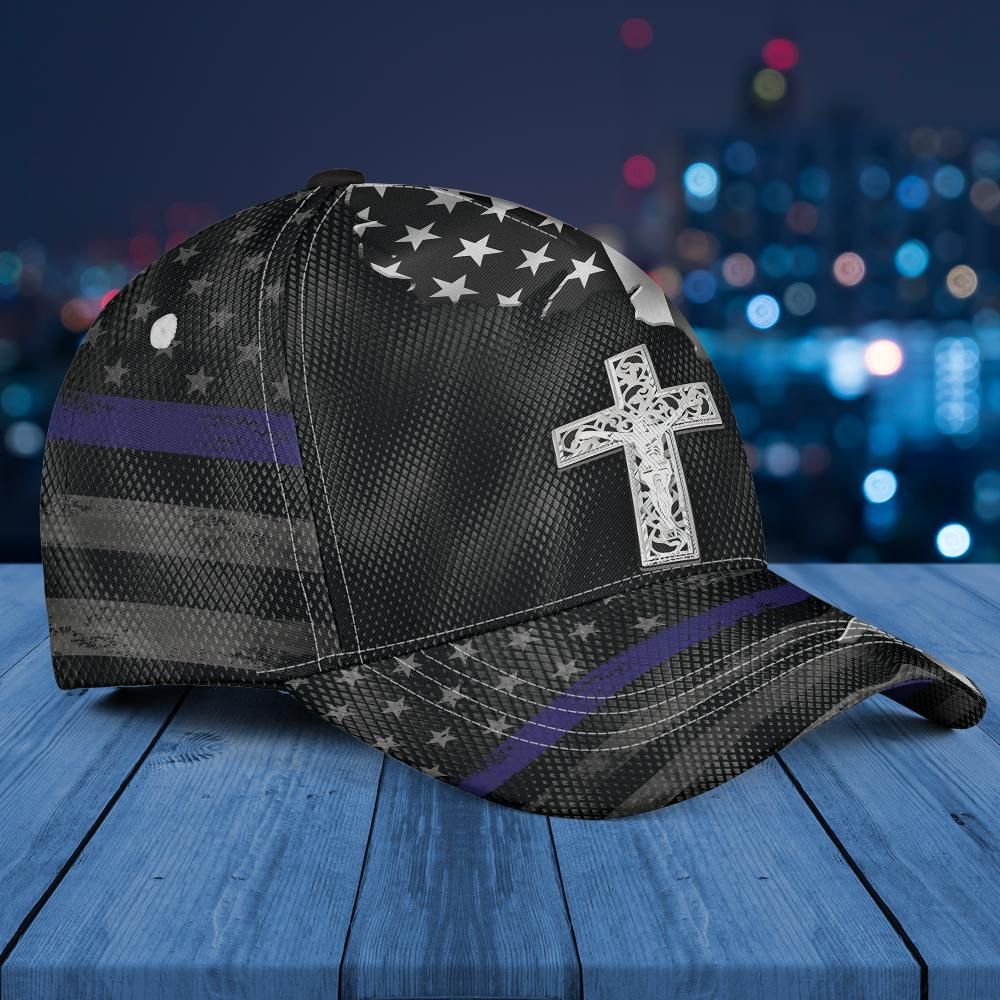 Crucifixion Of Jesus Cross Baseball Cap - Christian Hats for Men and Women