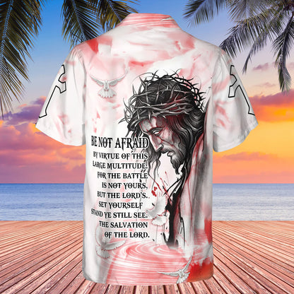 Jesus Is King Hawaiian Shirts - Christian Hawaiian Shirt - Beachwear For Men - Best Hawaiian Shirts