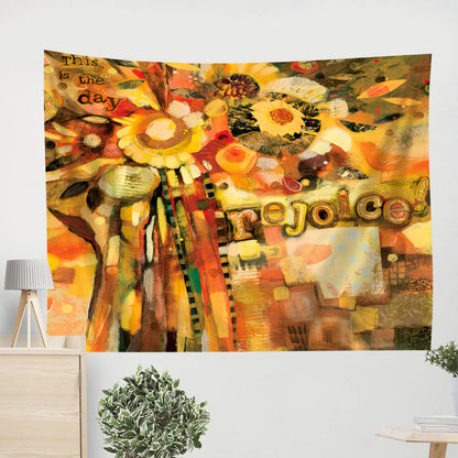 This Is The Day To Rejoice Tapestry - Jesus Christ Tapestry - Ciaocustom