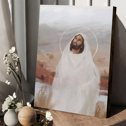 He Seeks Me As I Wander Canvas Posters - Jesus Canvas Wall Art - Ciaocustom