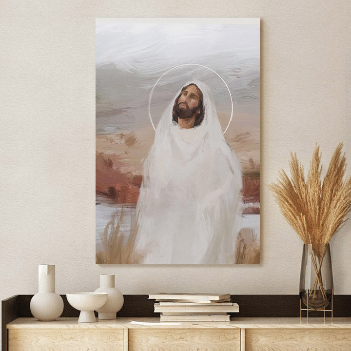He Seeks Me As I Wander Canvas Posters - Jesus Canvas Wall Art - Ciaocustom