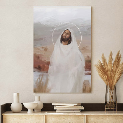 He Seeks Me As I Wander Canvas Posters - Jesus Canvas Wall Art - Ciaocustom