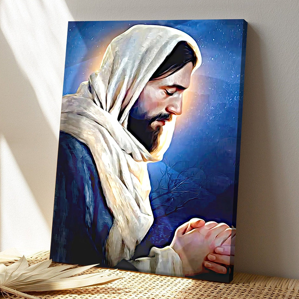 Christian Gift 11 - Jesus Canvas Painting - Jesus Poster - Jesus Canvas Art - Jesus Canvas - Bible Verse Canvas Wall Art - God Canvas - Scripture Canvas - Ciaocustom