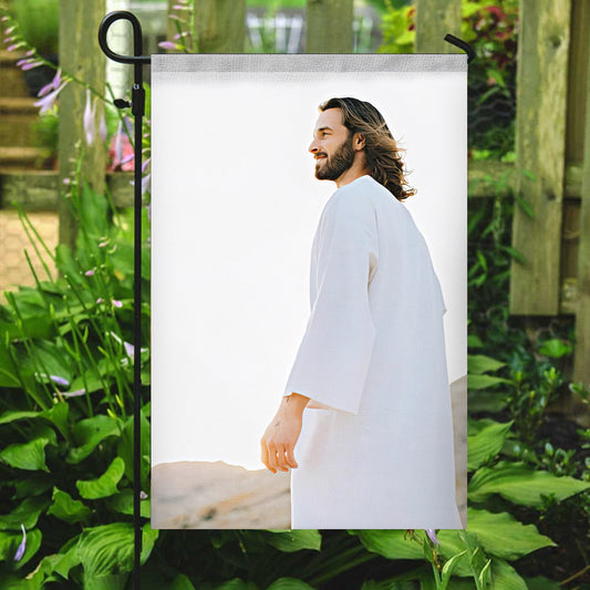 I Believe in Christ Flag - Jesus Garden Flag - Garden Flag - Decorative Flags - Welcome Garden Flags - Christian Gift - Ciaocustom