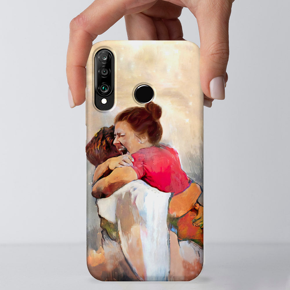 First Day In Heaven - Christian Phone Case - Jesus Phone Case - Religious Phone Case - Ciaocustom