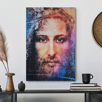 Jesus Christ Portrait - Jesus Christ Face - Jesus Religious Gift - Jesus Canvas - Ciaocustom