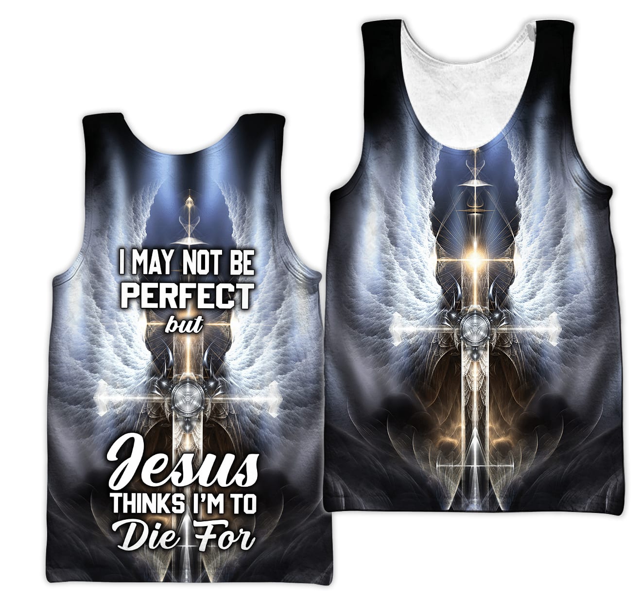 Easter Day Christian Jesus No17 Cloak 3d  - Christian Tank Top For Men