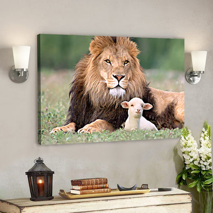 Lion - Jesus Christ Poster 10 - Jesus Poster - Jesus Canvas Wall Art - Bible Verse Canvas Wall Art - God Canvas - Scripture Canvas - Ciaocustom