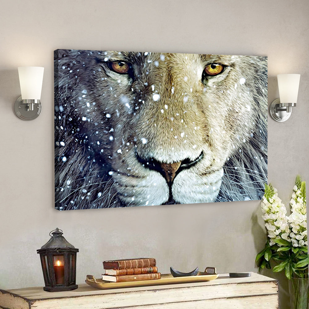 Lion - Jesus Canvas 13 - Christian Gift - Jesus Canvas Painting - Jesus Poster - Jesus Canvas Art - Bible Verse Canvas Wall Art - God Canvas - Scripture Canvas - Ciaocustom