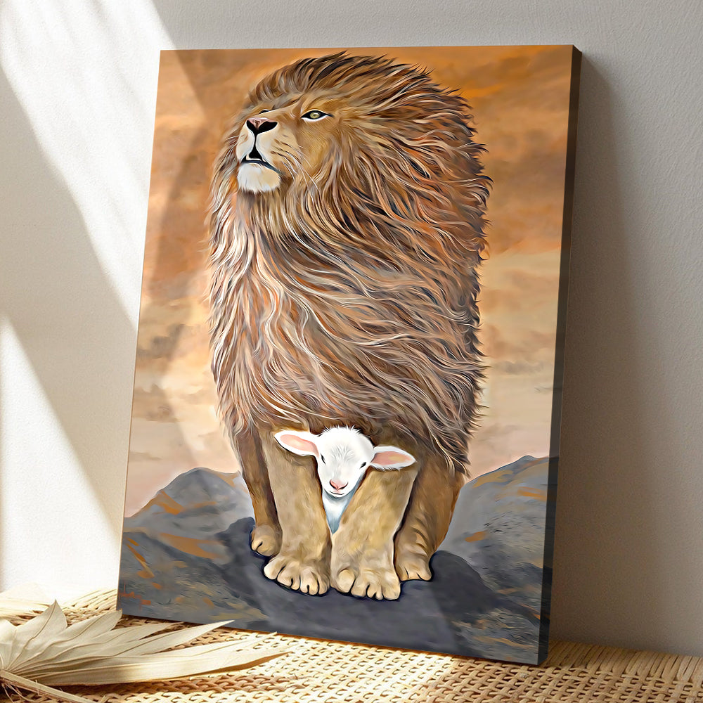 Lion 13 - Jesus Canvas Art - Christian Gift - Jesus Canvas Painting - Jesus Poster - Jesus Canvas - Wall Art - Scripture Canvas - Ciaocustom