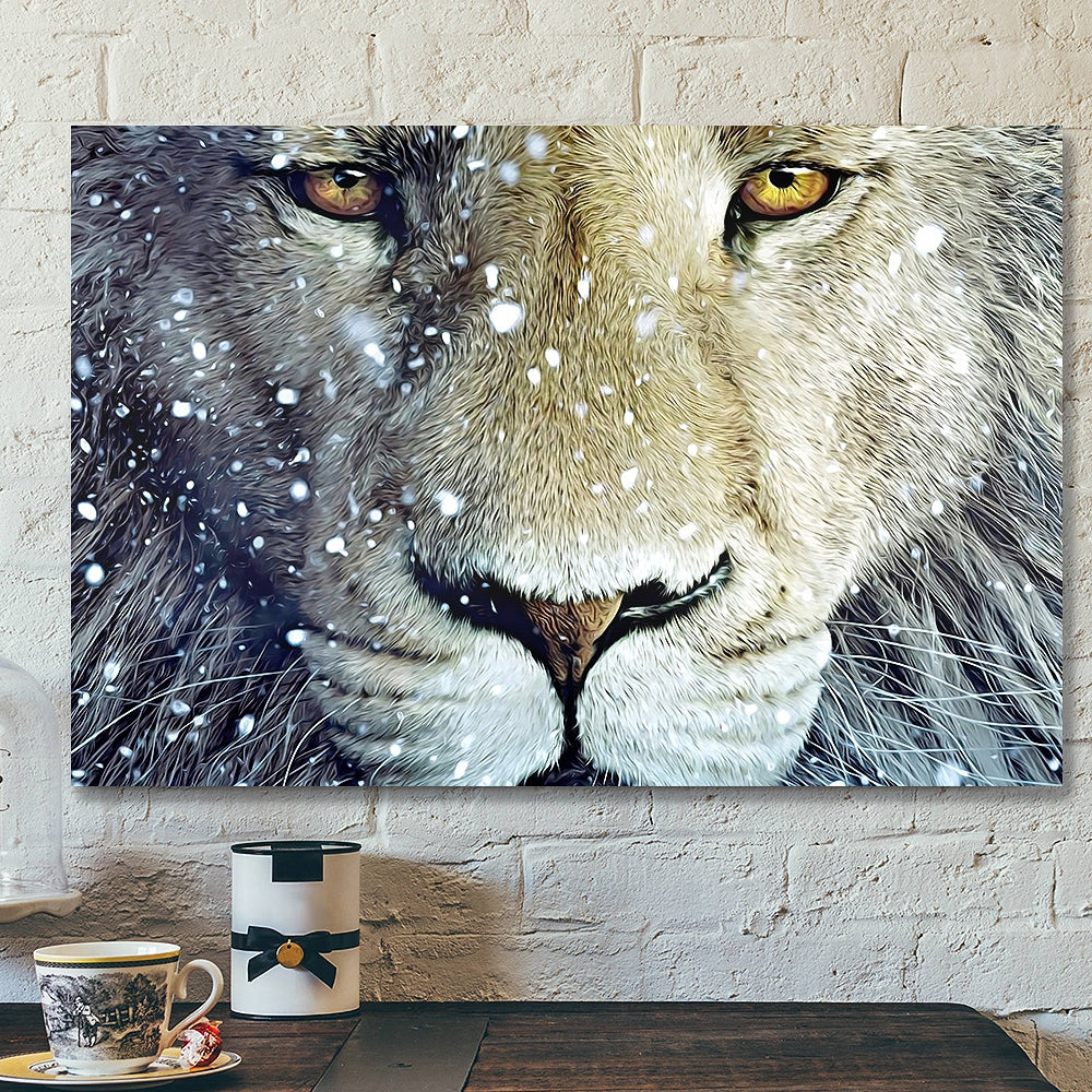 Lion - Jesus Canvas 13 - Christian Gift - Jesus Canvas Painting - Jesus Poster - Jesus Canvas Art - Wall Art - Scripture Canvas - Ciaocustom