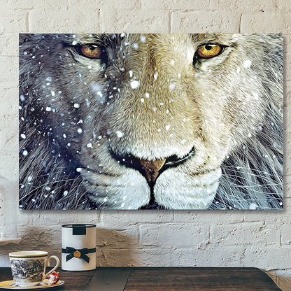 Lion - Jesus Canvas 13 - Christian Gift - Jesus Canvas Painting - Jesus Poster - Jesus Canvas Art - Wall Art - Scripture Canvas - Ciaocustom