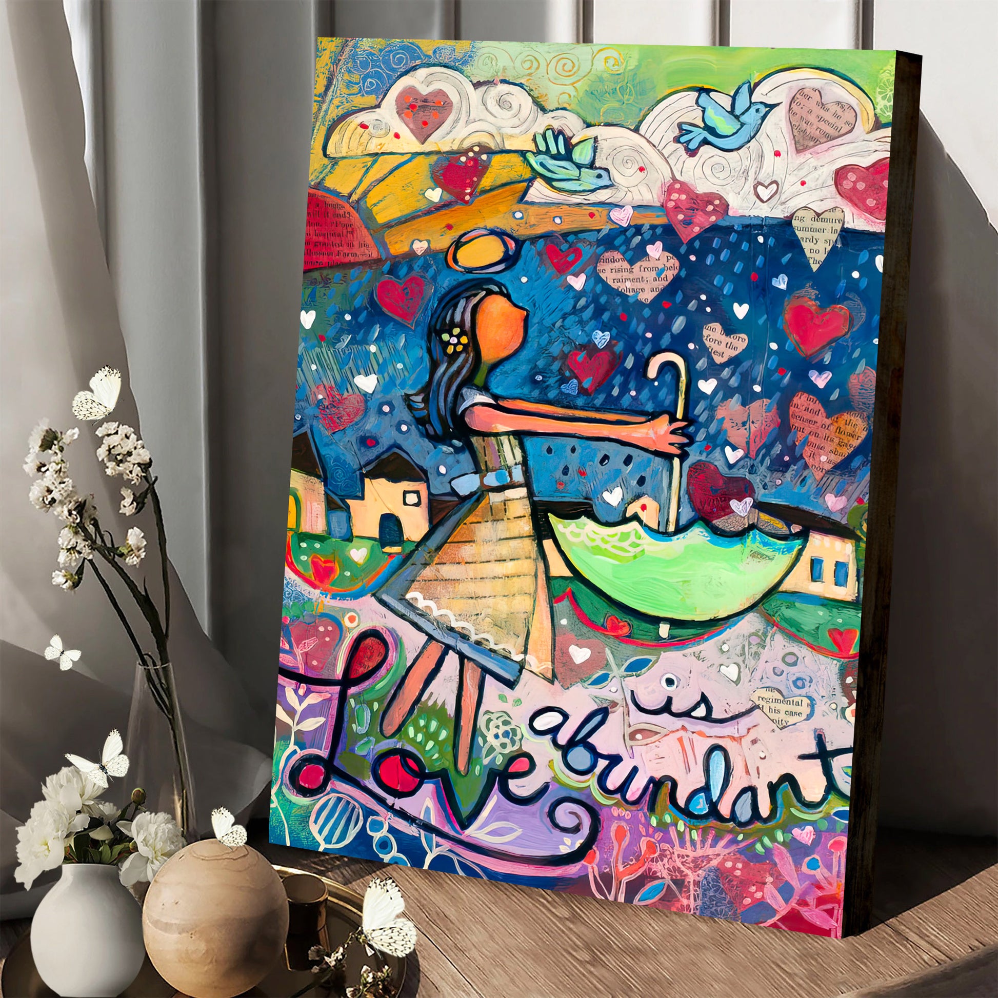 Love Is Abundant Canvas Posters - Religious Canvas Prints - Ciaocustom