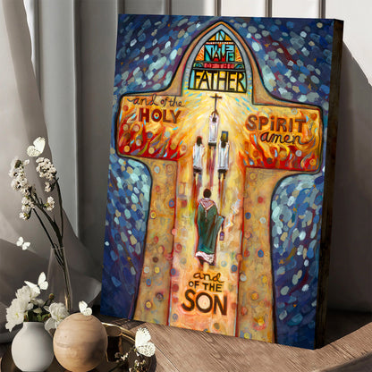 Mass Processional Canvas Posters - Religious Wall Decor - Ciaocustom