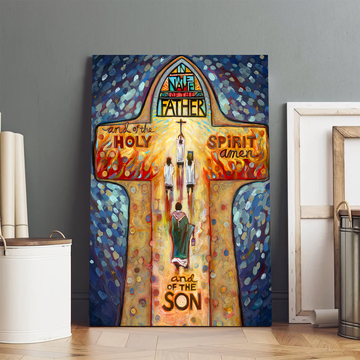 Mass Processional Canvas Posters - Religious Wall Decor - Ciaocustom