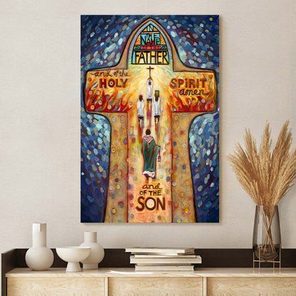 Mass Processional Canvas Posters - Religious Wall Decor - Ciaocustom