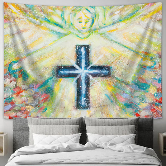 The Resurrection Wall Tapestry - Christian Tapestry Wall Decor - Ciaocustom