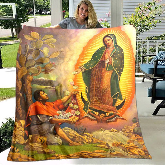 Citizen - Blanket Of Virgin Mary - Virgin Mary Blanket - Gift Ideas For Christians - Ciaocustom