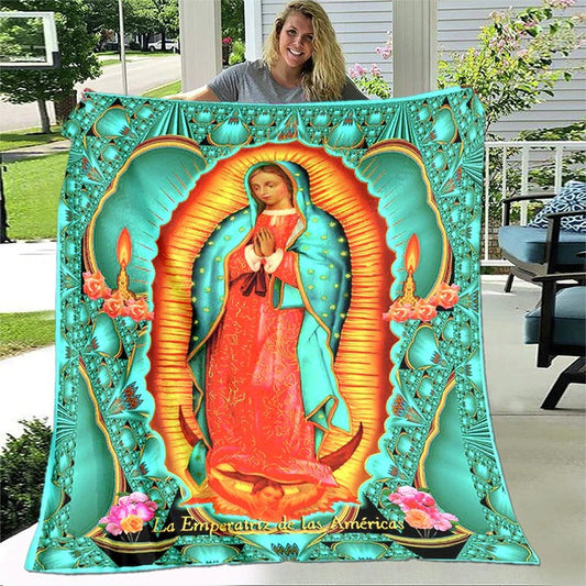 Citizen - Blanket Of Virgin Mary - Virgin Mary Blanket - Gift Ideas For Christians - Ciaocustom