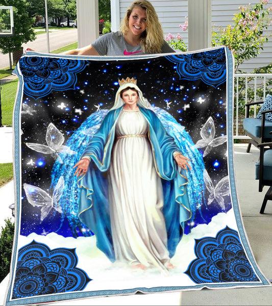 Blanket Of Virgin Mary - Virgin Mary Blanket - Gift Ideas For Christians - Ciaocustom