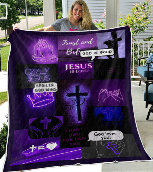 Jesus Is Lord Blanket -  Blanket Of Jesus - Jesus Blanket - Gift Ideas For Christians - Ciaocustom