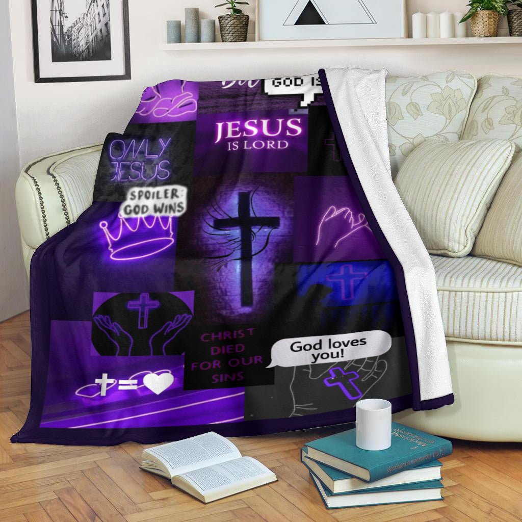 Jesus Is Lord Quilt and Blanket 145