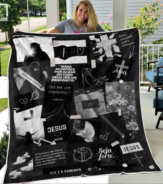 Jesus Is My King Blanket -  Blanket Of Jesus - Jesus Blanket - Gift Ideas For Christians - Ciaocustom