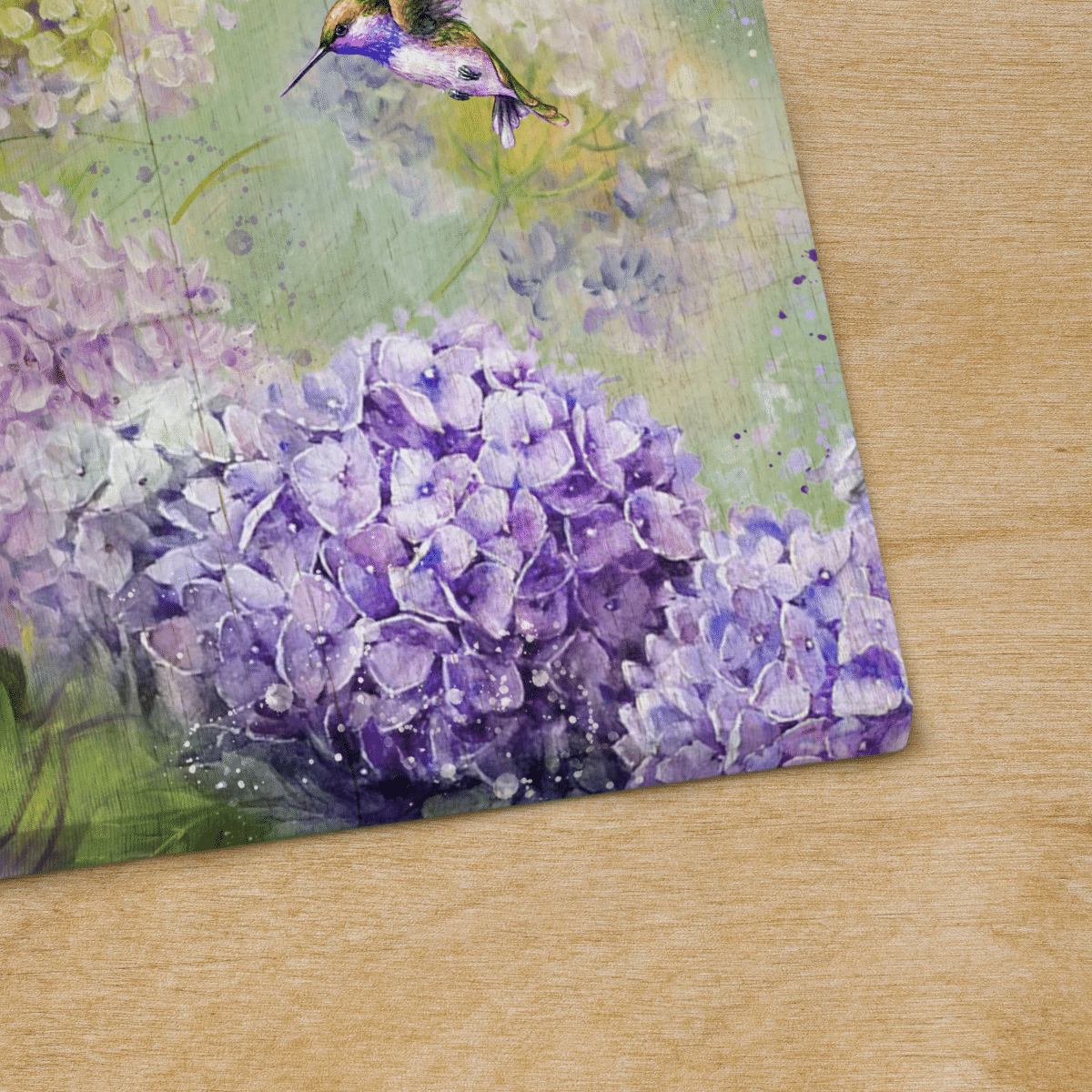 Be Still And Know That I Am God, Flower, Hummingbird, God Canvas, Christian Wall Art