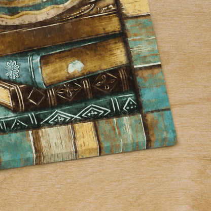 Just Have Faith, Vintage Tea Cup, Book, Butterfly, God Canvas, Christian Wall Art, Home Decor