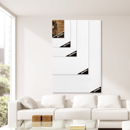 Faith In God, Stunning Horse, God Canvas, Christian Wall Art, Home Decor