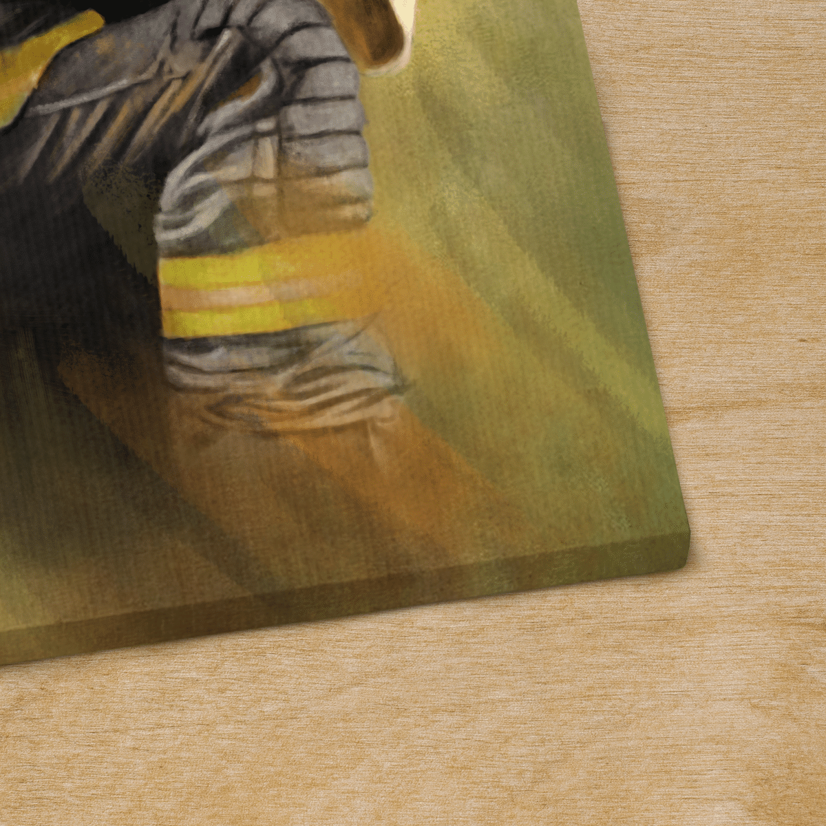 Jesus And The Firefighter, World Trade Center, God Canvas, Christian Wall Art, Home Decor