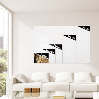 If You Bring Up My Past You Should Know That Jesus Dropped The Charges, Horse, God Canvas, Christian Wall Art