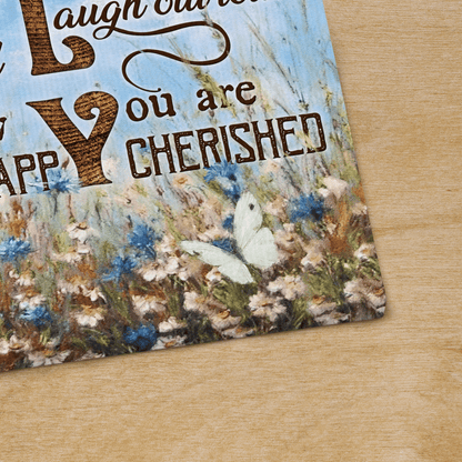 Be Thankful Always Forgive Share Respect One Another Show Compassion Make Mistakes Know You Are Cherished Be Happy, Family, God Canvas