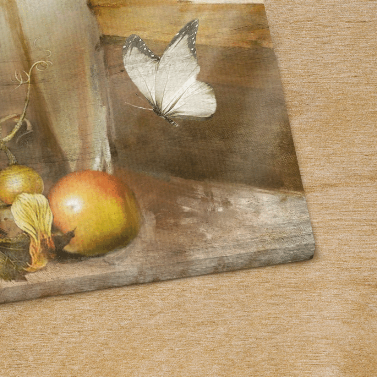 The Fruit Of The Holy Spirit Is Love, Joy, Peace, Patience, Goodness, Pumpkin, Apple, Butterfly, God Canvas, Christian Wall Art