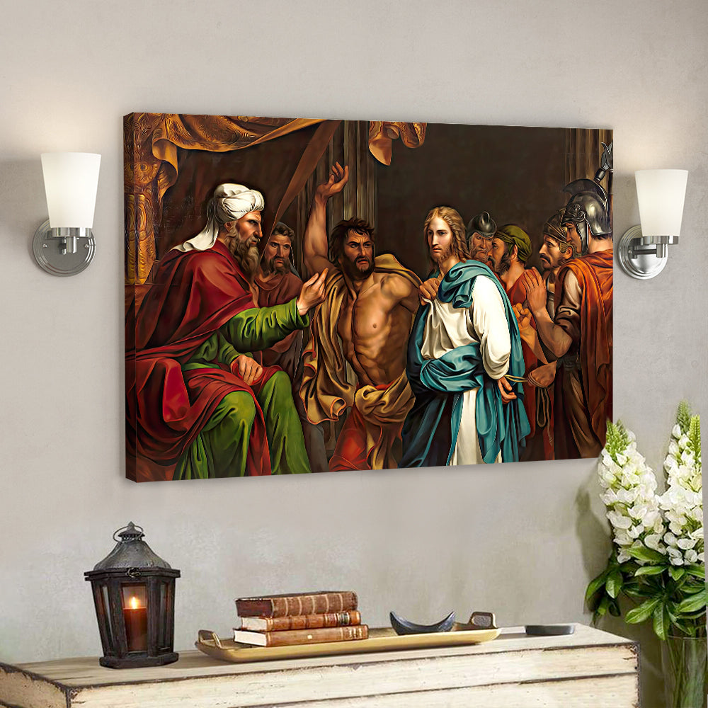 The Arrest of Jesus - Jesus Pictures - Jesus Canvas Poster - Jesus Wall Art - Christ Pictures - Faith Canvas - Gift For Christian - Ciaocustom