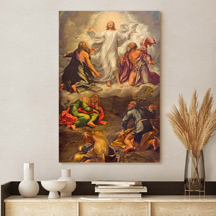 Transfiguration Of The Lord Canvas - Christ Canvas