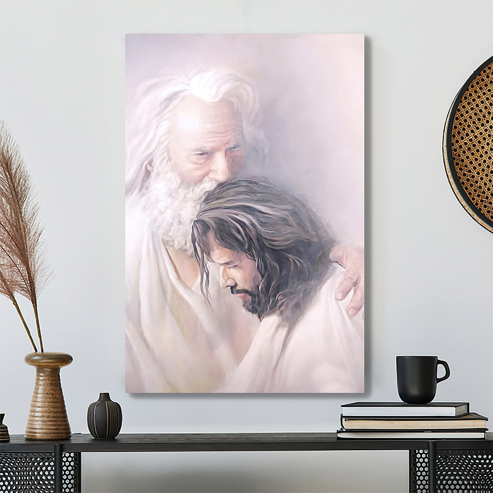 God The Father - Jesus Pictures - Jesus Canvas - Jesus Wall Art - Christ Pictures - Christian Canvas Prints - Gift For Christian - Ciaocustom