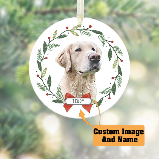 Custom Dog Ornament - Gift for Dog Mom - Dog Ornament Personalized - Ciaocustom