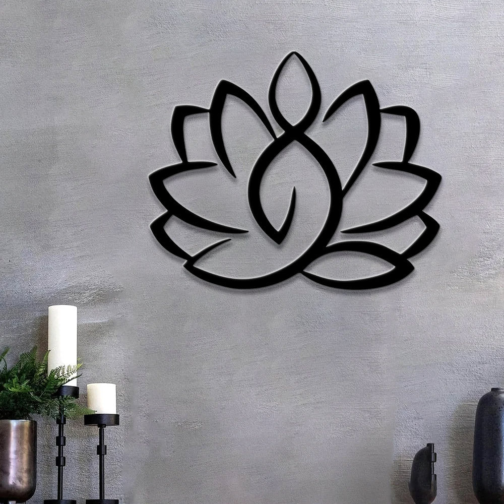 Yoga Metal Sign - Yoga Metal Wall Art - Metal Sign for Home Yoga Corner - Gift For Yoga Lovers - Yoga Decor - Yoga Living Room - Ciaocustom