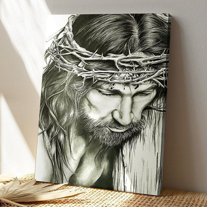 Christian Gift 1 - Jesus Canvas Painting - Jesus Poster - Jesus Canvas Art - Jesus Canvas - Bible Verse Canvas Wall Art - God Canvas - Scripture Canvas - Ciaocustom
