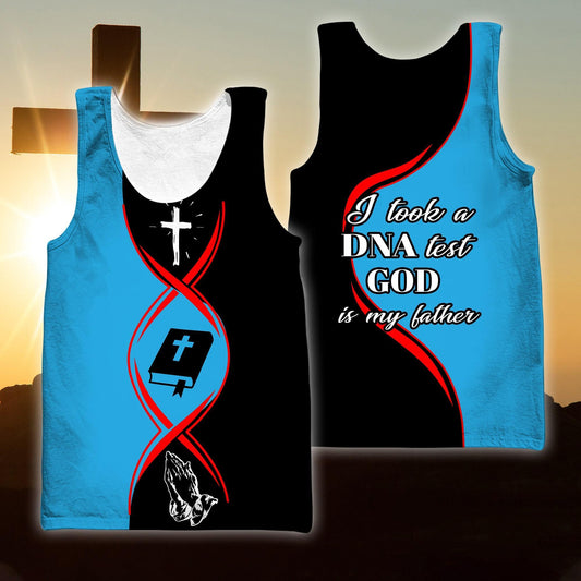 Christian Jesus Dna Test Jesus  Men Tank Top - Christian Tank Top For Men