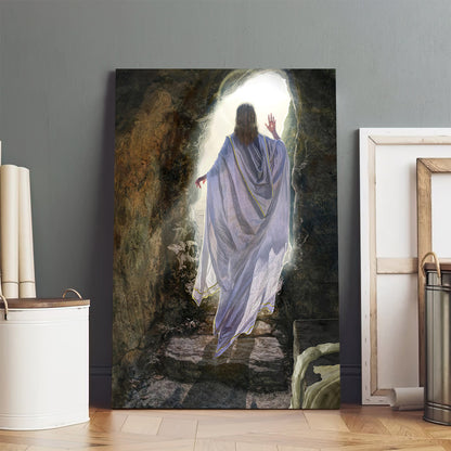 1st Easter Jesus Canvas Wall Art - Easter Canvas Pictures - Christian Canvas Wall Decor