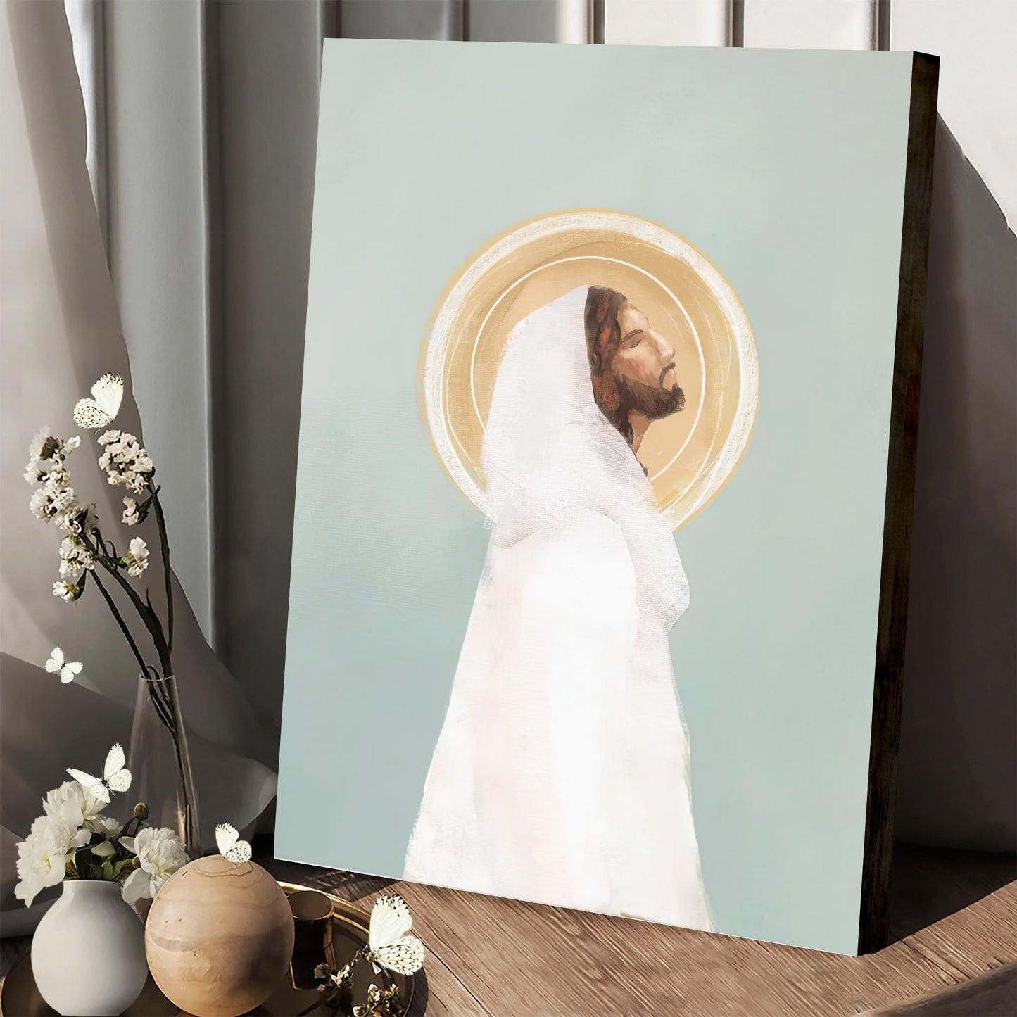 Prince of Peace Canvas Wall Art - Jesus Christ Picture - Ciaocustom